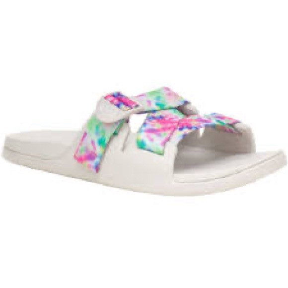 Chaco Chillos slide light tie dye / beige - Picture 1 of 10